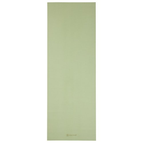 Gaiam Yoga Mat 5 mm Solid Gr 61 x 173 x 0,5 cm grün