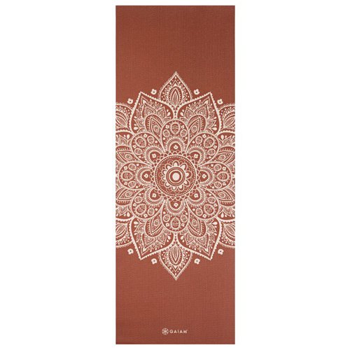 Gaiam Sundial Flower Yoga Mat 5 mm Classic Printed