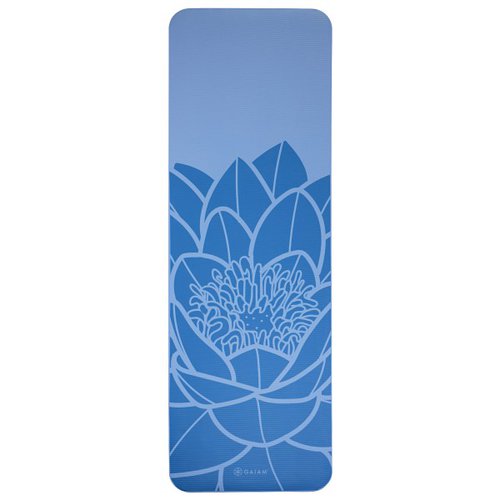 Gaiam Fitness Mat 10 mm Printed