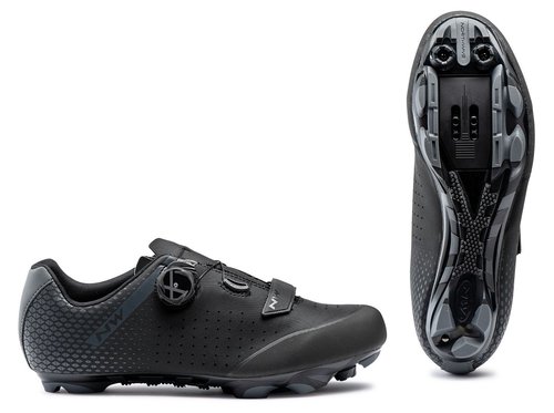 Northwave Origin Plus 2 Wide MTB Fahrrad Schuhe schwarzgrau 2023 41