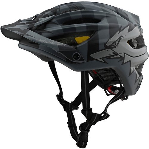 Troy Lee Designs A2 MIPS Screaming Eagle Helmet 2020 - Grau  - M/L