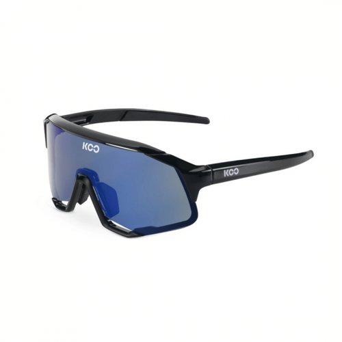 Koo Demos Black Glasses Blue Lens