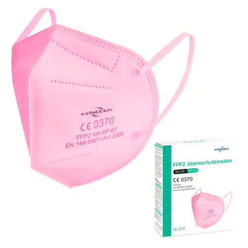 Kangdun FFP2 Atemschutzmaske - Rosa