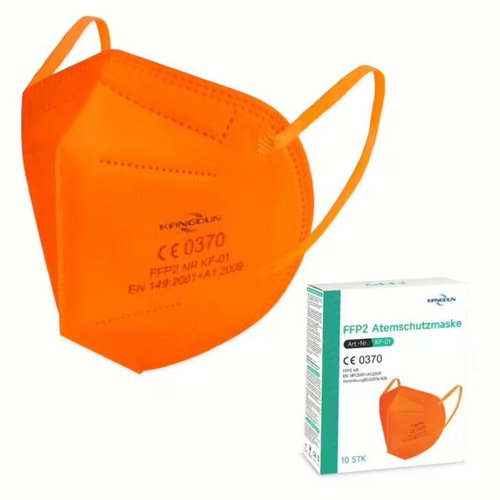 Kangdun FFP2 Atemschutzmaske - Orange