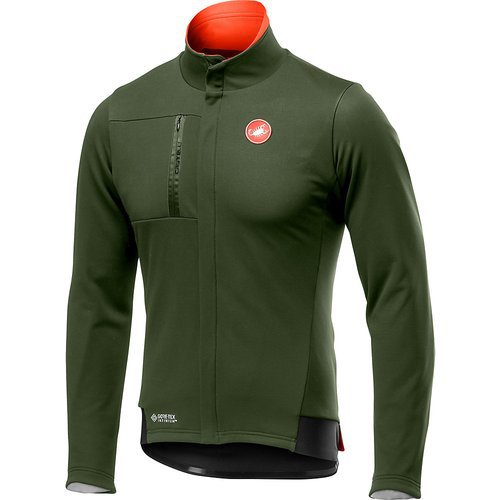 Castelli Double Espresso Jacke  - Militärgrün  - XL