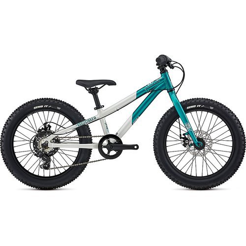 Commencal Ramones 20 Kids Bike 2021 - Pearl White - Lagoon