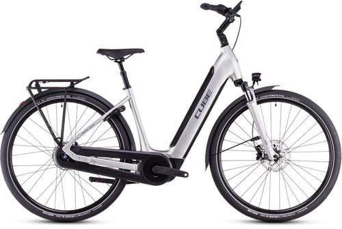 Cube Supreme RT Hybrid Comfort EXC 500 Easy Entry E-Bike Trekking Pedelec grau 2025 54cm 177-183cm  E-Trekkingbikes