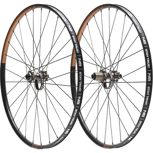 NS Bikes Enigma Lite Boost Wheelset - Black-Oil Rub} - 29}