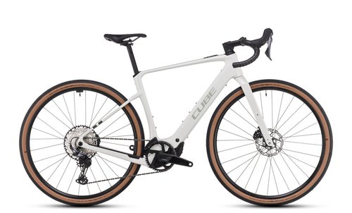 Cube Nuroad Hybrid C62 Race 400X Carbon Pedelec E-Bike Gravel Fahrrad grau 2024 M 177-183cm  E-Bikes