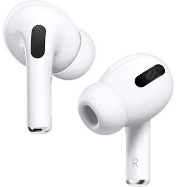 Apple »AirPods Pro mit Wireless Case / MWP22ZM/A« In-Ear-Kopfhörer (Bluetooth, Kompatibel mit iPhone, iPhone XR, iPhone Mini, iPad Air, iPad Mini, iPad Pro, Watch SE, Series 6, Series 5, Series 4, Series 3, Mac Mini, iMac)