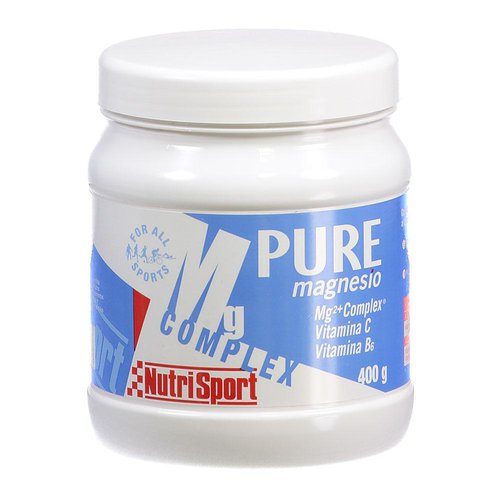 Nutrisport Reines Magnesium Neutraler Geschmack 400gr