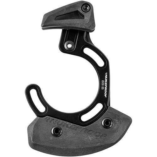 Nukeproof Chain Guide ISCG 05 Kettenführung (oben, mit Kettenschutz) - Schwarz - Schwarz}  - 28-36t}