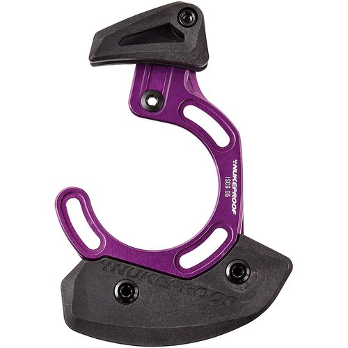 Nukeproof Chain Guide ISCG 05 Kettenführung (oben, mit Kettenschutz) - Violett - Schwarz}  - 28-36t}