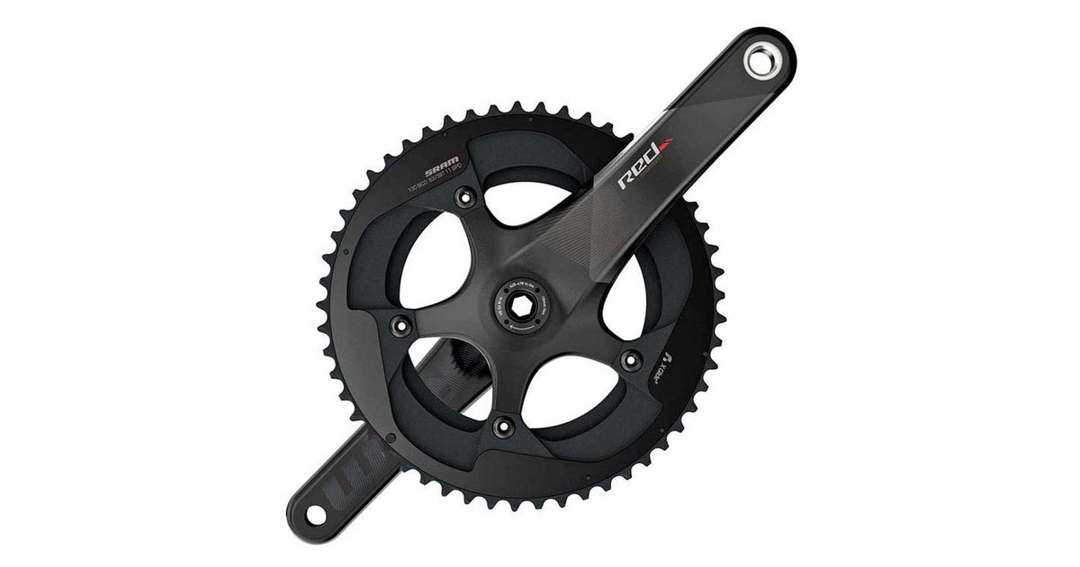 SRAM Red Gxp Yaw 110 Bcd Crankset Schwarz 165 mm 5034t