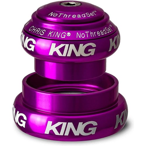 Chris King NoThreadset Konischer Steuersatz (Sotto Voce) - Violett}  - 1.1/8" - 1.5" Tapered}