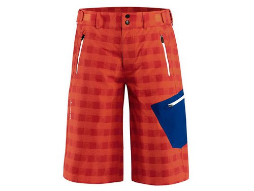 Vaude Men's Ducan Shorts glowing red