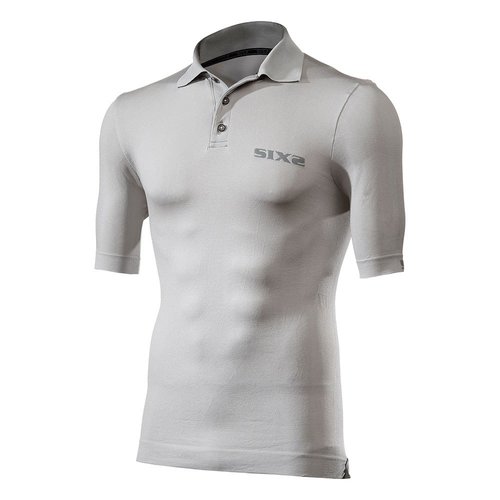 Sixs Short Sleeve Polo Shirt Grau L Mann