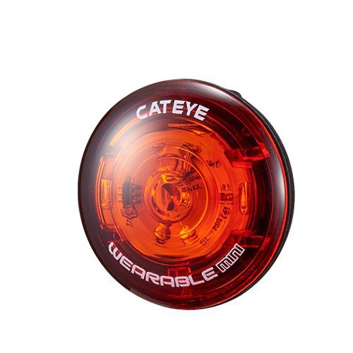 Cateye Wearable Mini Rear Light Rot