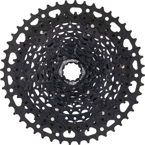 microSHIFT Advent X G104 10 Speed MTB Cassette - Schwarz}  - 11-48t}