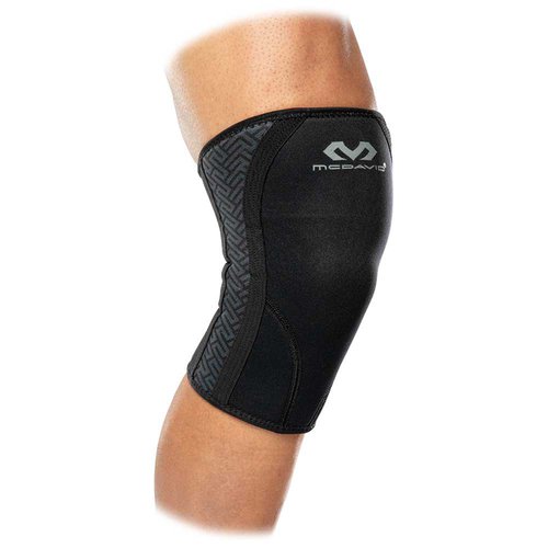 Mc David X-fitness Dual Density Knee Support Sleeve 2 Units Schwarz L