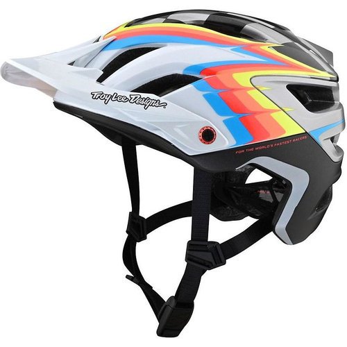 Troy Lee Designs A3 MIPS Helmet (Limited Edition) 2021 - Sideway White-Grey Matte  - M/L