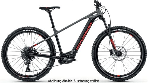 Mondraker Prime+ Black - Nimbus Grey - Flame Red 2020