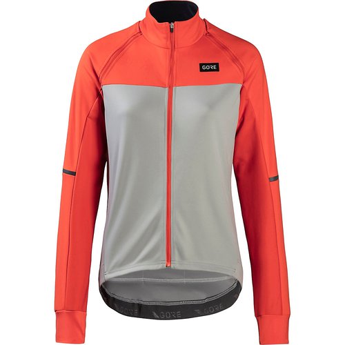 GORE Women's Phantom Cycling Jacket AW21 - Lab Grey-Fireball}  - 40}