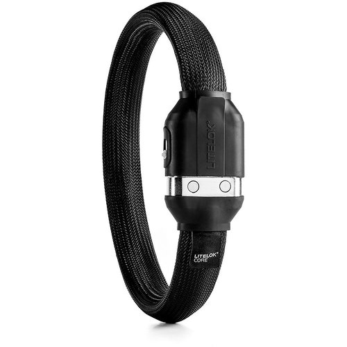 Litelok CORE Plus 100 Bike Lock - Crow Black}  - 100cm}