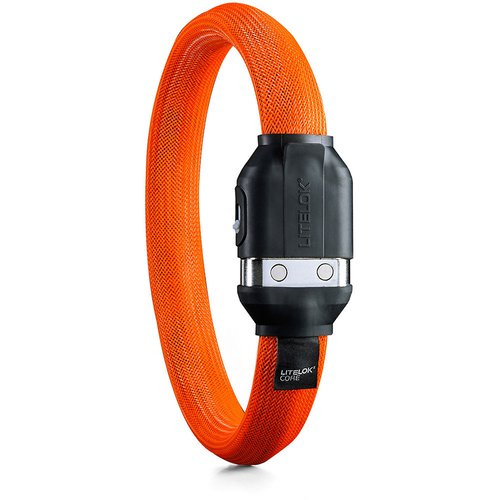 Litelok CORE Plus 100 Bike Lock - Blaze Orange  - 100cm}