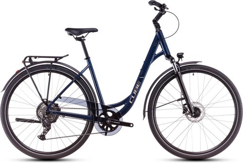 Cube Touring One Easy Entry Trekking Fahrrad blau 2025 53cm 177-183cm  Trekkingräder