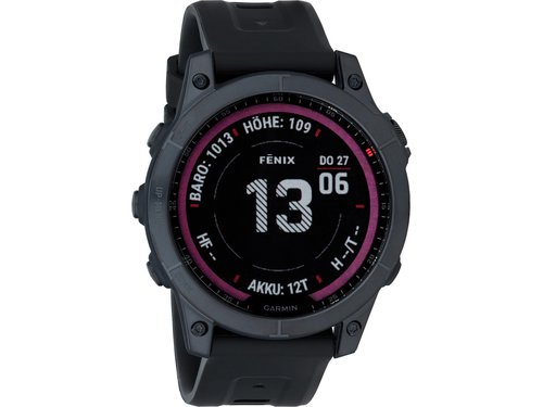 Garmin fenix 7 Sapphire Solar Titan GPS Multisport-Smartwatch