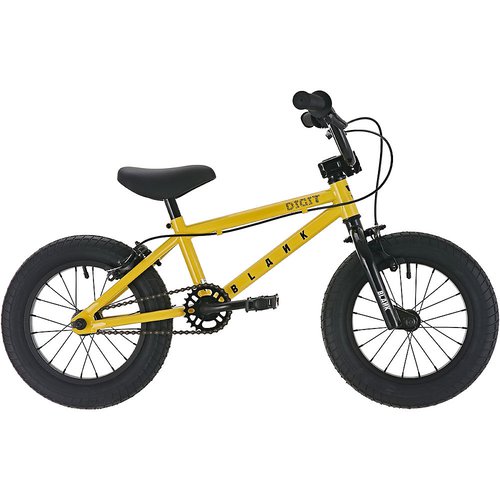 Blank Digit BMX Rad - Gloss Yellow}  - 14"}