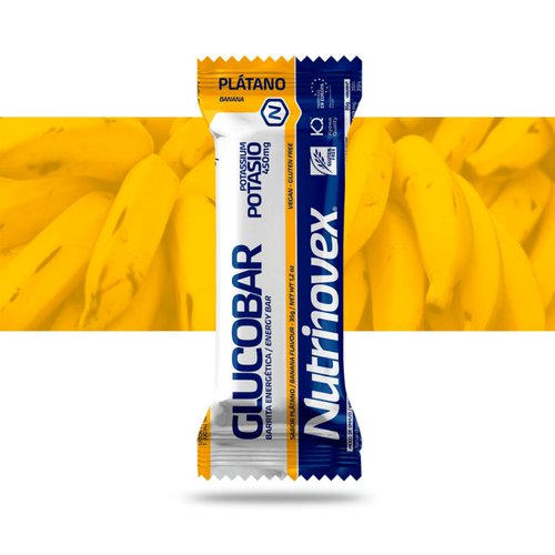 Nutrinovex Glucobar Banana Energy Bar 35g