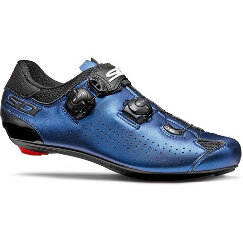 Sidi Genius 10 Road Shoes - Iridescent Blue}  - EU 47.3}