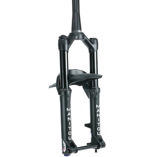 Manitou Machete Junit Expert Air Boost Forks - Schwarz}  - 80mm Travel