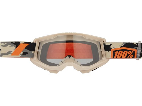 100 Percent Strata 2 Goggle Clear Lens