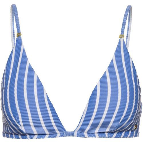 Tommy Hilfiger Tommy Hilfiger Bikini-Oberteil, mit dezenten Elementen, für Damen, hilfiger stripe wonder blue, XS