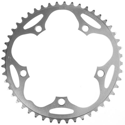 Stronglight Shimano Adaptable 130 Bcd Chainring Silber 48t