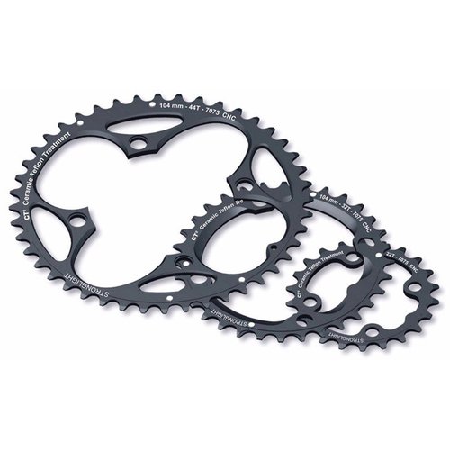 Stronglight Ct2 2nd Position 104 Bcd Chainring Schwarz 32t