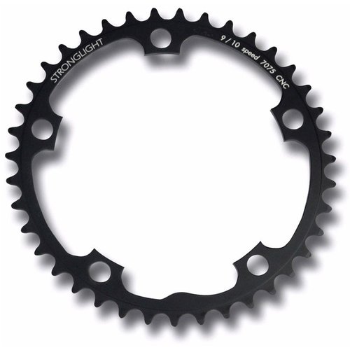 Stronglight Rz Compact 110 Bcd Chainring Schwarz 52t