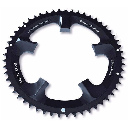 Stronglight Ct2 Ultegra 110 Bcd Chainring Schwarz 50t