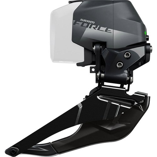 SRAM Force eTap AXS Front Derailleur - Schwarz}  - Braze On}