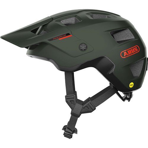 Abus Modrop MTB Helmet MIPS - Pine Green}  - L}