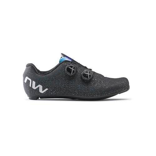 Northwave Revolution 3 Road Shoes - Black-Iridescent}  - EU 41}