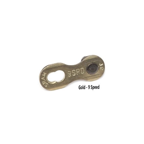 SRAM Powerlink and Powerlock Chain Connector - Gold}  - 9 Speed}