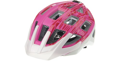 KED Fahrradhelm Kailu, pink-weiß pink/weiß Gr. 53-59