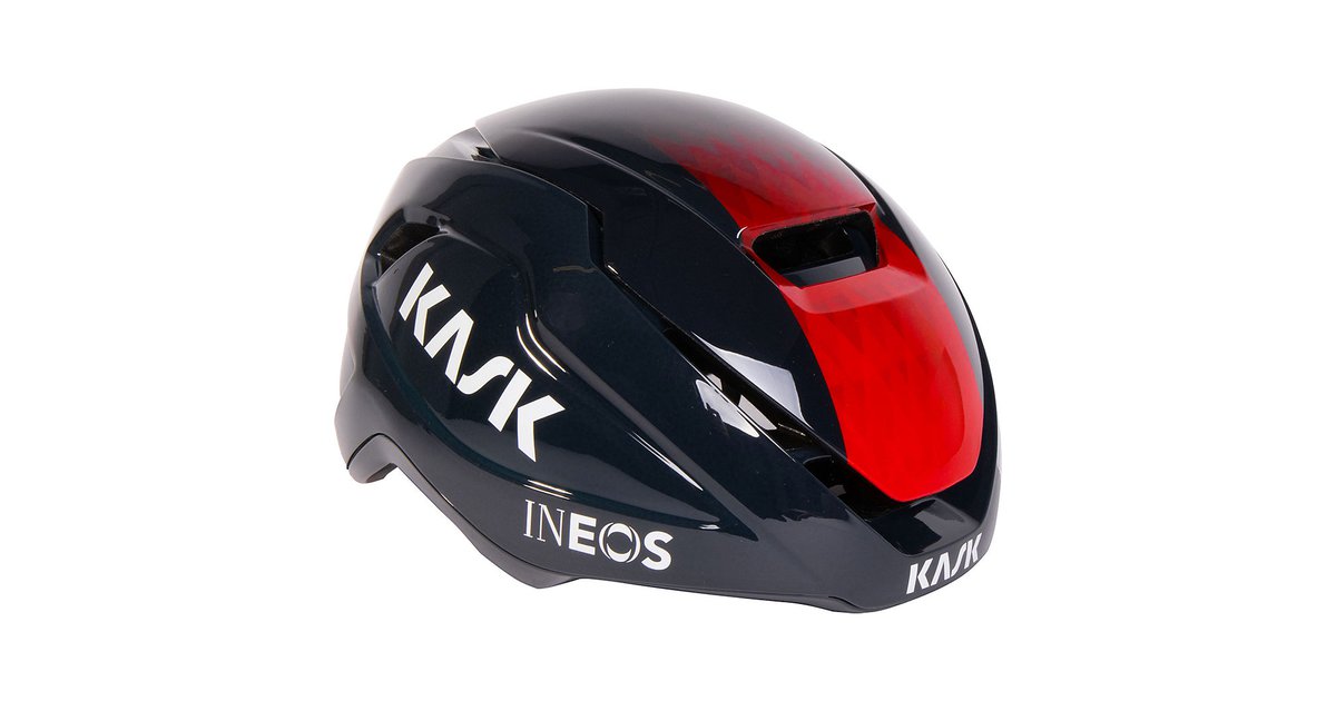KASK Wasabi WG11 Team Ineos Grenadiers Helmet 2022 BlueRed} S}
