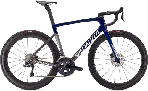 Specialized Tarmac SL7 Pro - Ultegra Di2 Blue Tint Fade/Smoke/Metallic White Silver