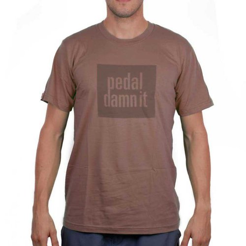 Niner Pedal Damn It Short Sleeve T-shirt Braun M Mann