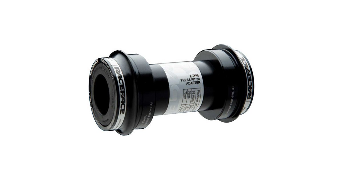 Race Face Press Fit 30 Bottom Bracket Cup Schwarz 73 mm